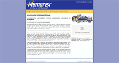 Desktop Screenshot of memorex.ro